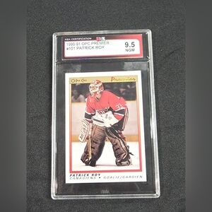 Patrick Roy 1990-91 O-Pee-Chee Premier KSA 9.5